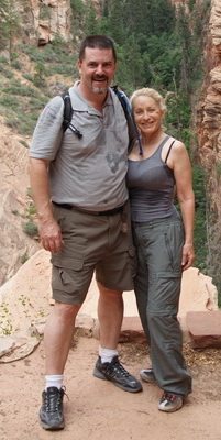 On the Angels Landing Trail