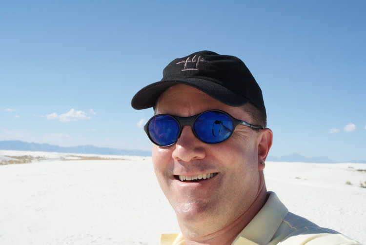 A Selfie at White Sands