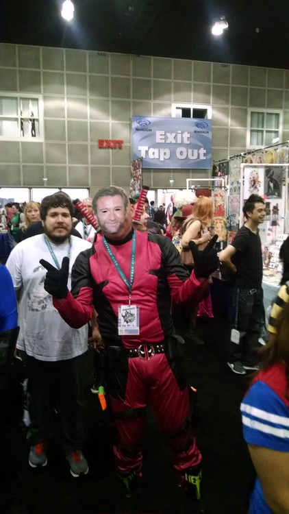 Deadpool at WonderCon Los Angeles