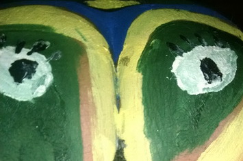 A Butt Art Close up