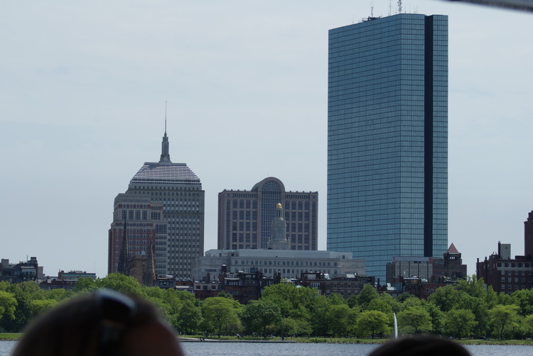 Boston skyline downtown