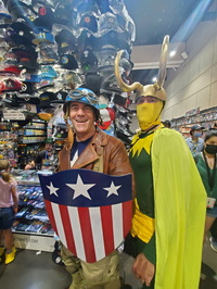 Cap and Classic Loki