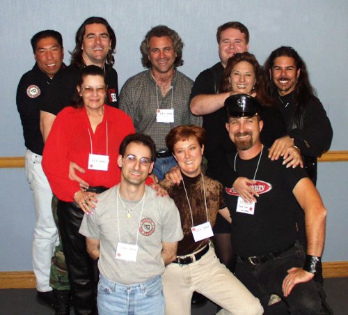 The California Gang at the Leather Leadership Conference