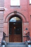 Another view of this brick entryway