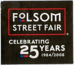 Folsom 08 Entrance Sticker