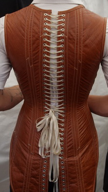 Mr. Corset from the rear