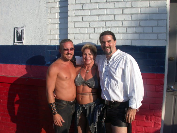 Donald Dotson, Julia and Me at Folsom '03