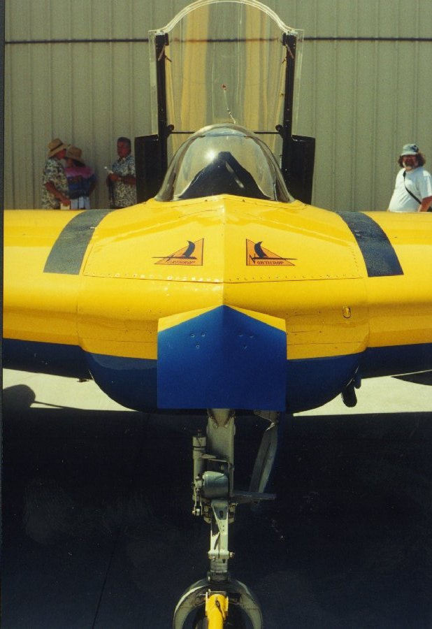 Front view of the Flying Wing
