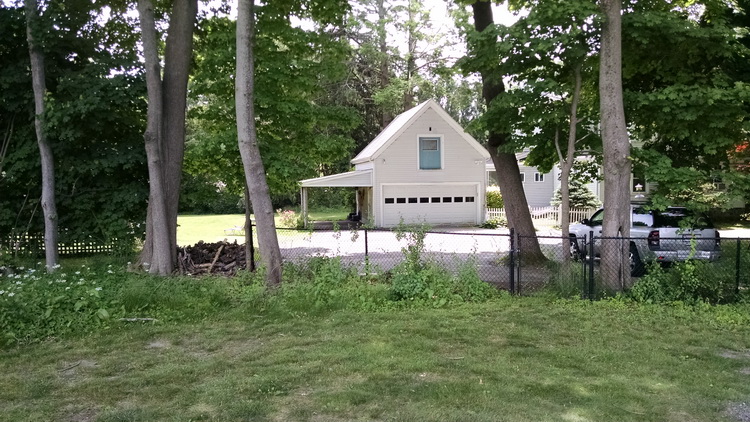 The garage and loft