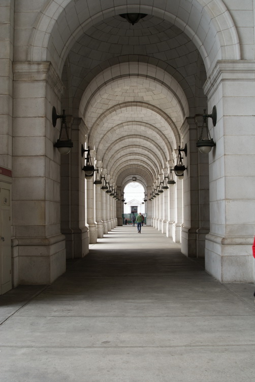 Union Station looking one way