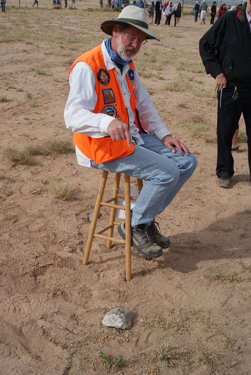 A Trinity Docent and some Trinitite