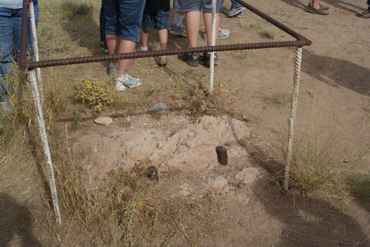 Trinity tower remnants