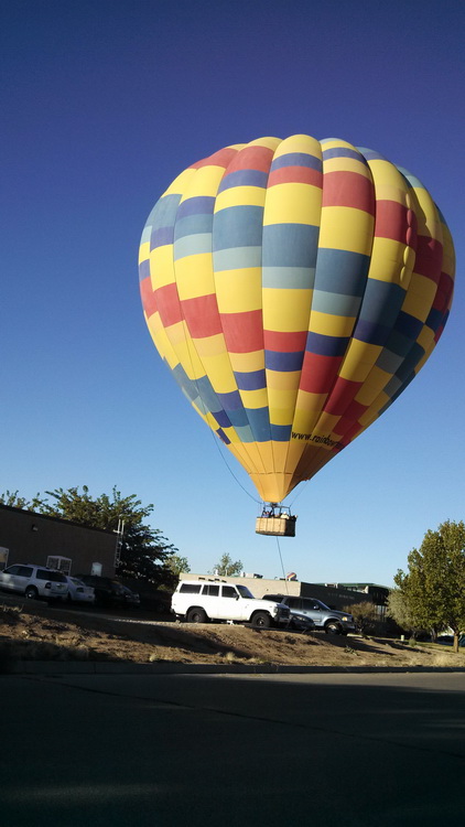 Balloon's landing