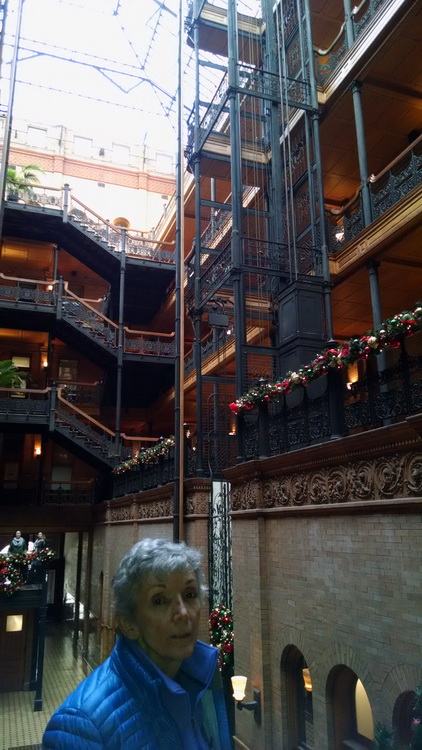 Mom and the Bradbury Building