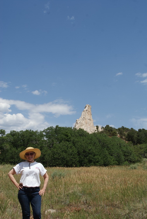 Ann at the Garden of the Gods