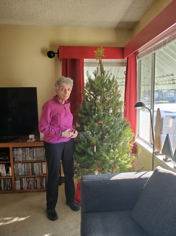 Mom and the Tree