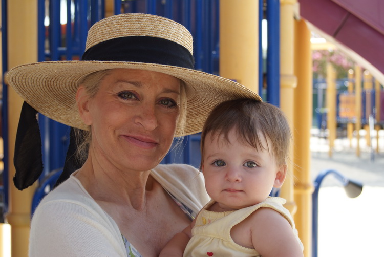 Ann and her grand daughter