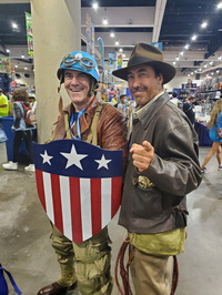 Cap and Indy
