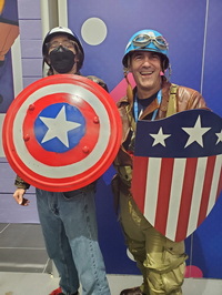 Cap and Joey Landers