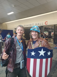 Cap and Star Lord