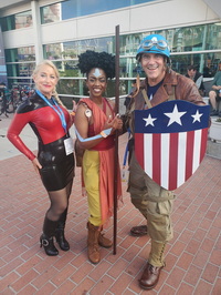 Cap and Aang and Ann