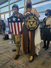 Cap and Amazon Queen