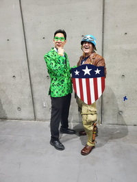 Cap and Riddler 01