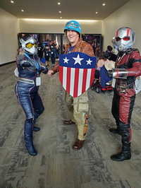 Cap, Wasp and Antman