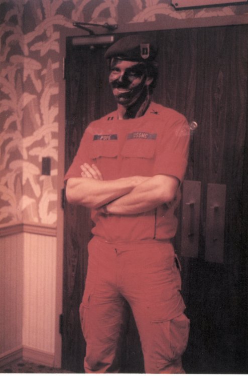 Captain Madoc Pope B Company Commander USSMC
