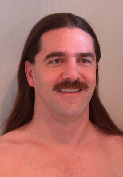 Longhair and a moustache