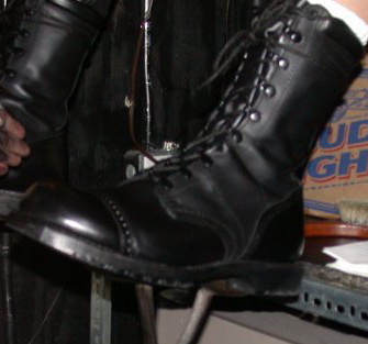 First Shine of my new Corcorans at Folsom 2002