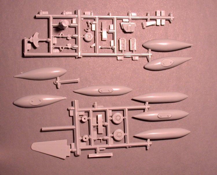 Parts Sprues 01 and 02