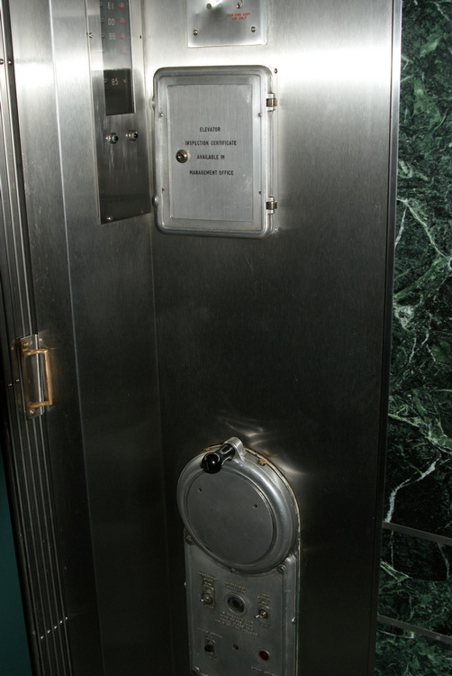 Elevator Operator's Station