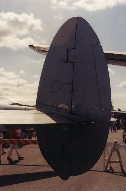 A part of the P-38's unique profile