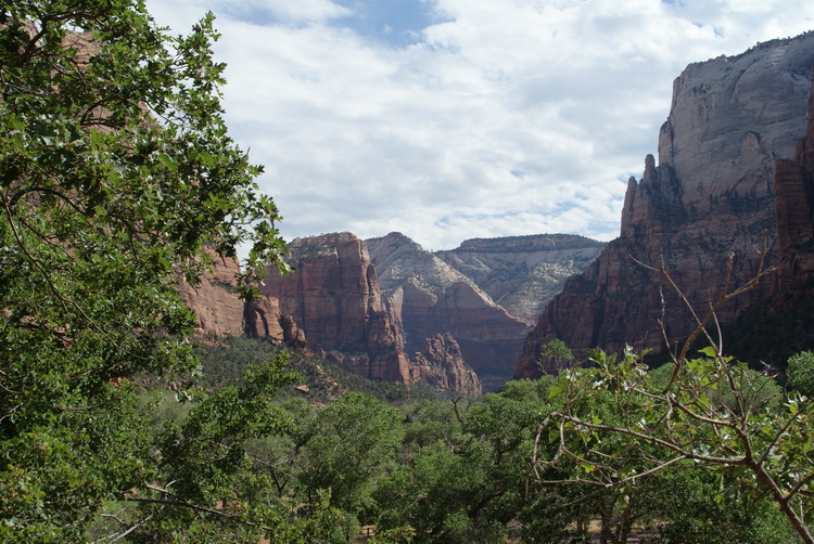 Emerald Pools view