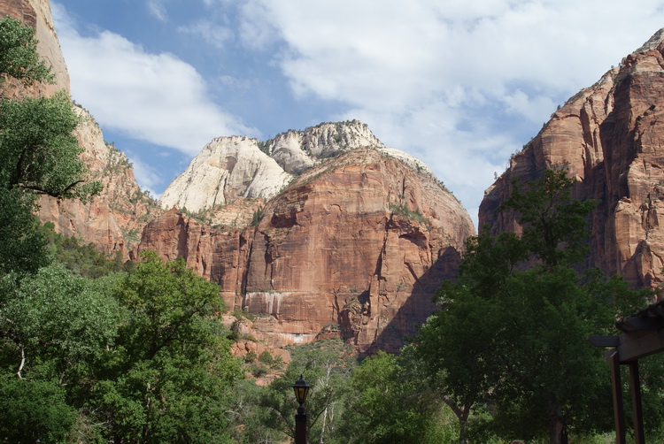 The view out front of our room